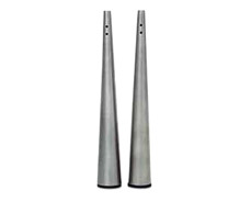 Stainless Steel Salt and Pepper Shaker Pyramid Shape 