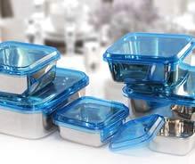 Square Storage Container With San Lid