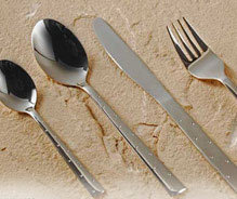 Decorative Cutlery Set Dew Dot Design 