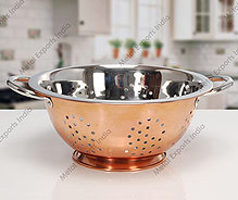 Colander With Copper