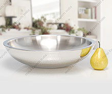 Double Wall Belly Shape Fruit Tray