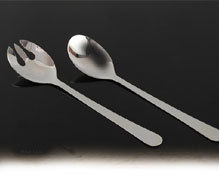 Steel Salad Server Set O S Salad Server 